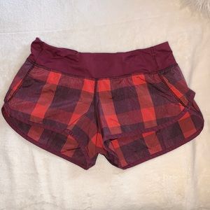 lululemon speed shorts 2.5”